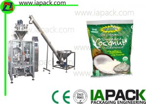 Automatický práškový balicí stroj Auger plnivo pro kokosový prášek